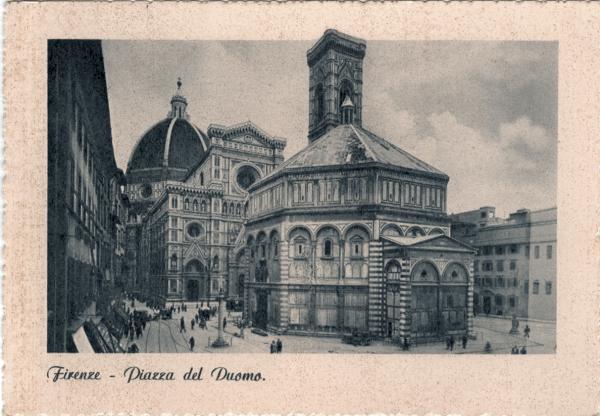 Firenze - Piazza del Duomo 1947