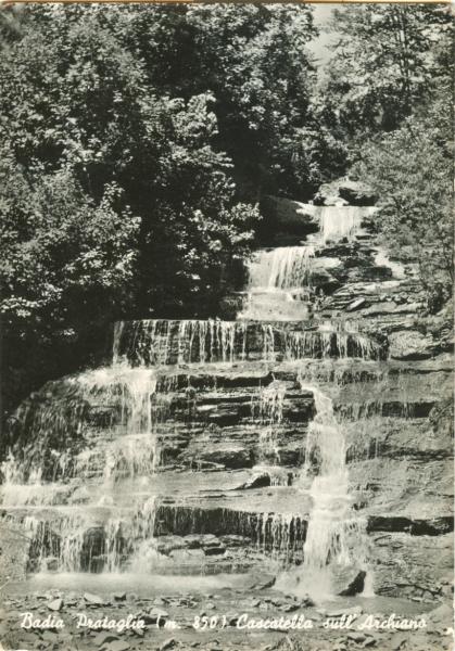 Badia Prataglia - Cascata sull'Archiano 1955