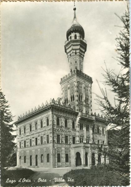 Lago d' Orta - Villa Pia 1956