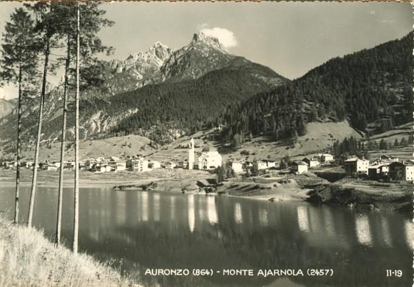 Auronzo - Panorama dal Lago 1951