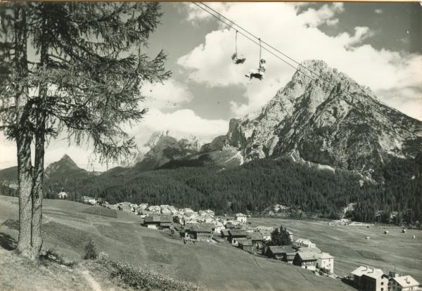 Sappada - Panorama del Paese 1951