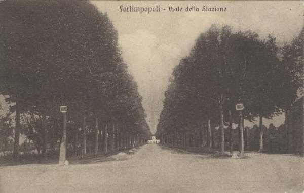 Forlimpopoli - viale della Stazione 1914
