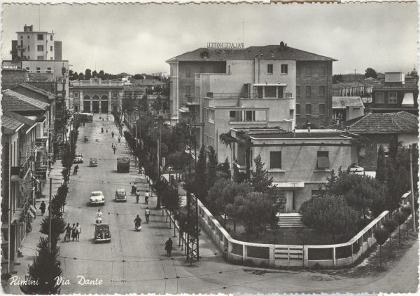 Rimini - via Dante 1955