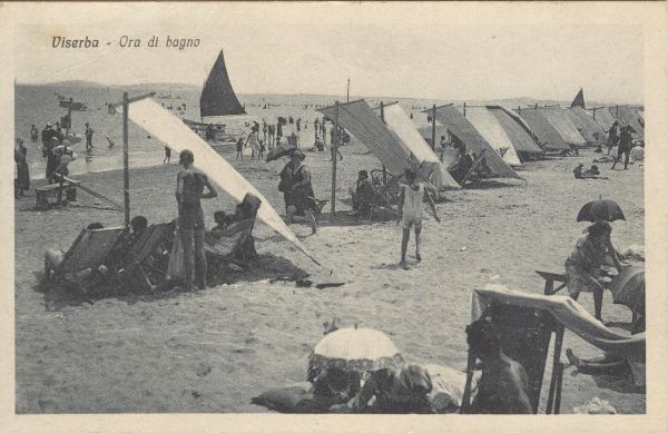 Viserba - La spiaggia 1930
