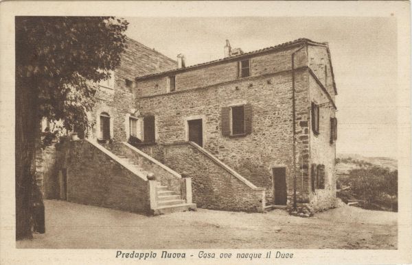 Predappio - Casa natale del Duce 1935