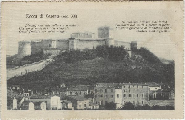 Cesena - la Rocca 1922