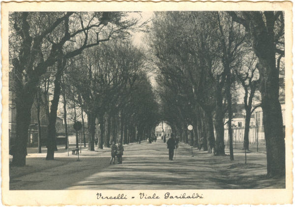 Vercelli - viale Garibaldi 1941