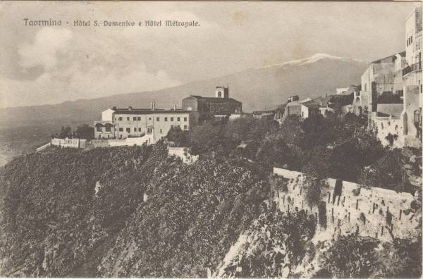 Taormina- Hotel S. Domenico e Metropole 1928