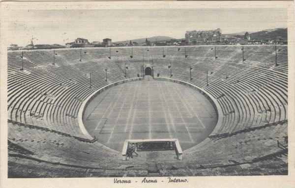 Verona - Interno Arena 1947