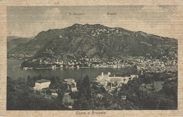 Como e Brunate - Panorama 1951
