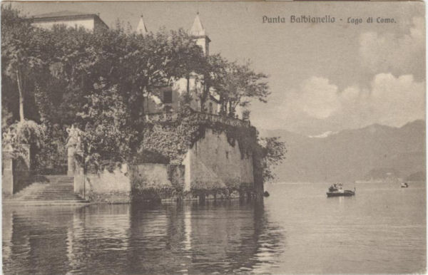 Lago di Como - Punta Balbianello 1923