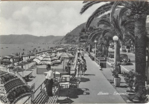 Alassio - Lungomare 1956