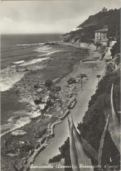 Quercianella - Lungomare 1956