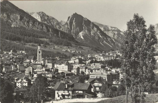 Cortina - Panorama del Paese 1953