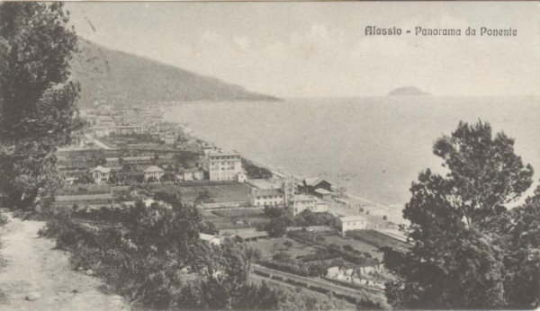 Alassio - Panorama 1923