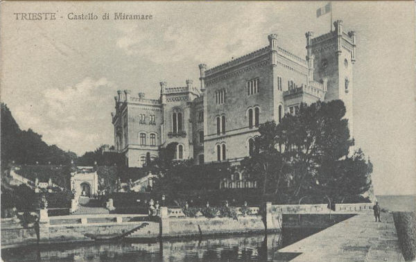 Trieste - Castello di Miramare 1920