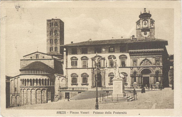 Arezzo - Piazza Vasari 1921