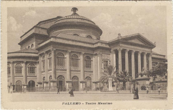 Palermo - Teatro Massimo 1922