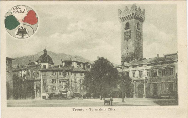 Trento - Torre della Citt 1918