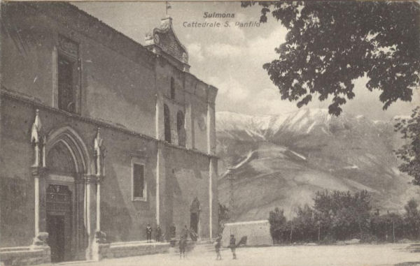 Sulmona - Cattedrale San Panfilo 1932