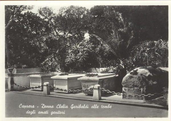 Caprera - Tomba di Garibaldi 1956