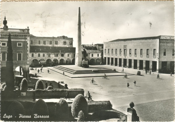 Lugo - Piazza Baracca 1961