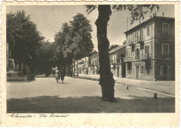 Chivasso - via Torino 1940