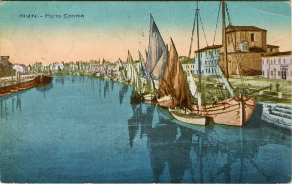 Rimini - Porto Canale 1924