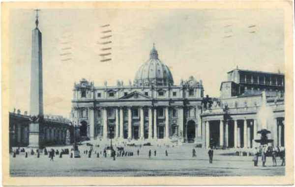 Citt del Vaticano - Piazza San Pietro 1933