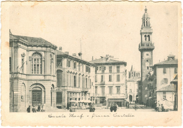 Casale Monferrato - Piazza Castello 1942