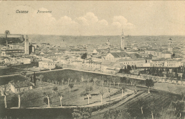 Cesena - Panorama 1910