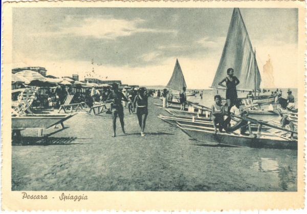 Pescara - la Spiaggia 1949