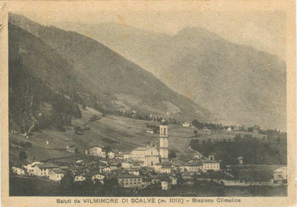 Vilminore di Scalve - Panorama 1948