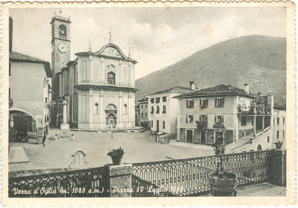 Vezza d'Oglio - Piazza IV luglio 1866