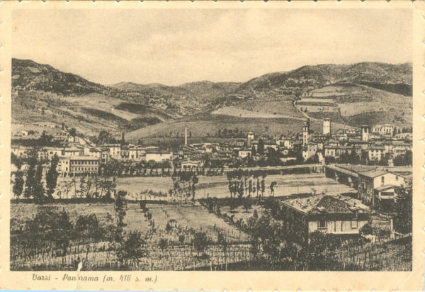 Varzi - Panorama 1949