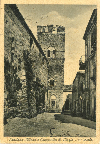 Lanciano - Chiesa San Biagio 1950