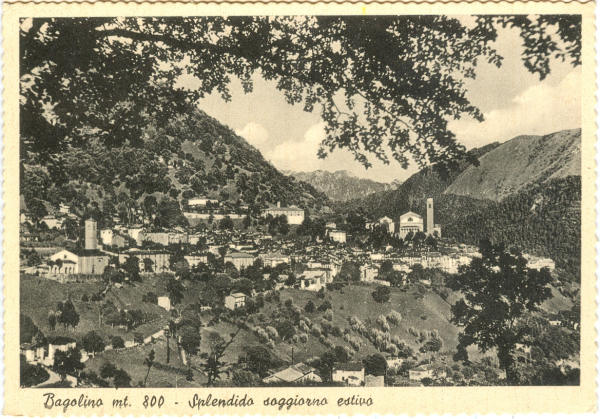 Bagolino - Panorama 1957