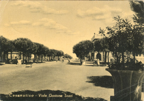 Cesenatico - viale Sozzi 1953