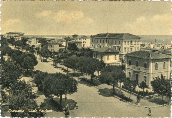 Cesenatico - viale Carducci 1955