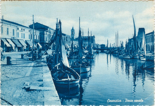 Cesenatico - Porto Canale 1955