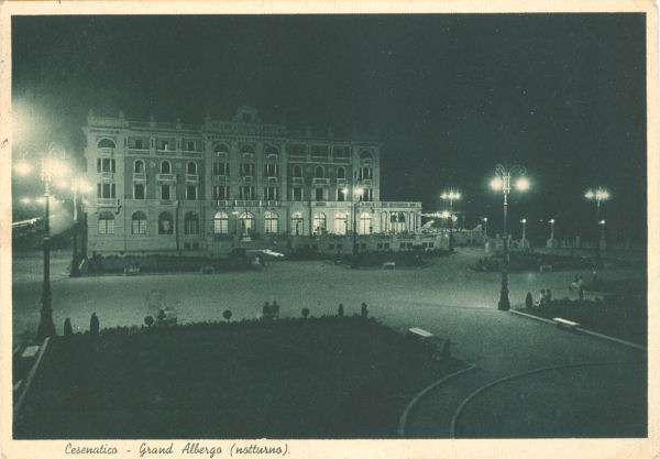 Cesenatico - Grand Hotel notturno