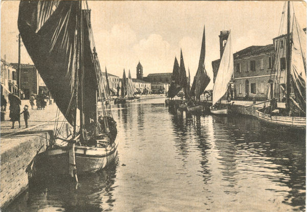 Cesenatico - Porto Canale 1955