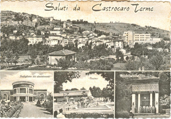 Castrocaro Terme - Vedutine 1964