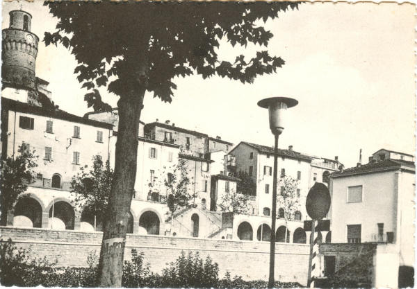 Castrocaro Terme - Piazza Mercato Nuovo 1961