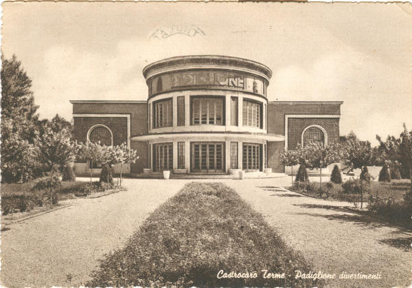 Castrocaro Terme - Padiglione divertimenti 1956