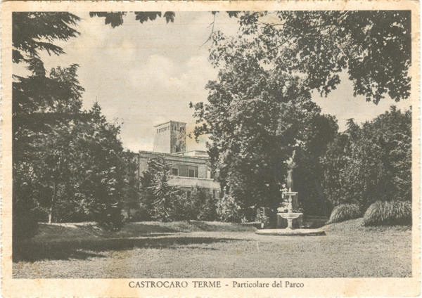 Castrocaro Terme - Parco delle Terme 1959