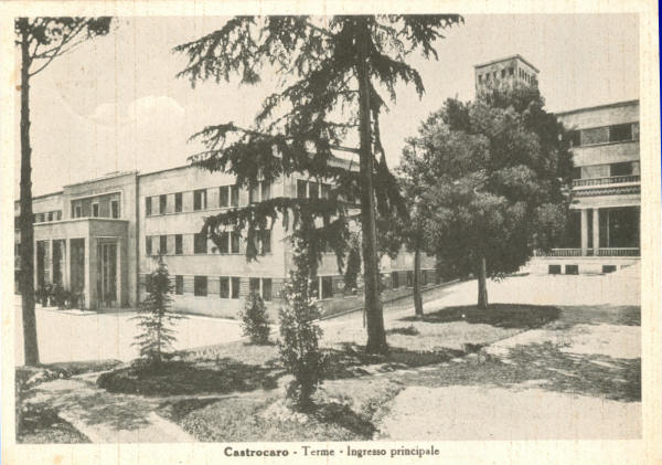 Castrocaro Terme - Ingresso Terme 1953