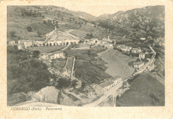 Corniolo - Panorama 1955