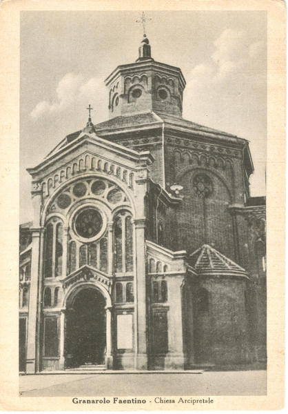 Granarolo Faentino - Chiesa Arcipretale 1952