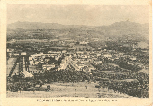 Riolo Terme - Panorama 1949